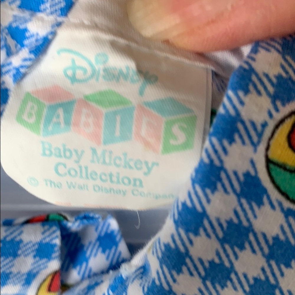 Vintage Disney Babies Shirt & plastic pants - Picture 10 of 14